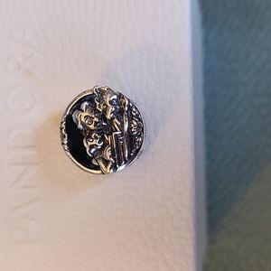 Disney Authentic Pandora beauty and the beast stud charm very detailed